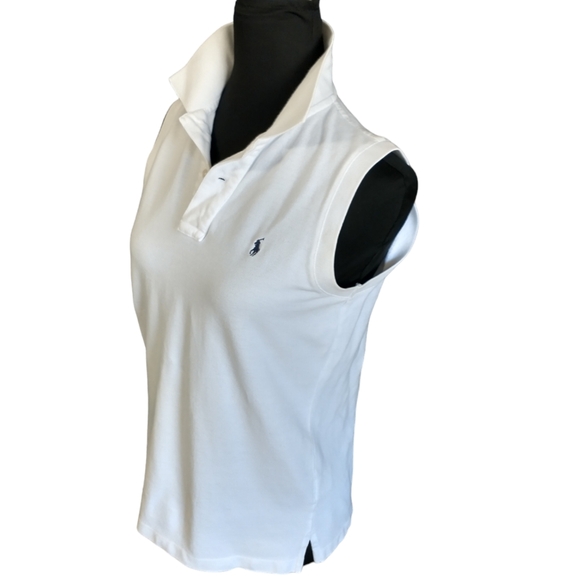 Ralph Lauren Sport Sleeveless Cotton Women's Shirt - Picture 9 of 12